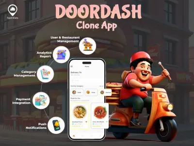 SpotnEats DoorDash Clone – Your Key to Success in Food Deliv